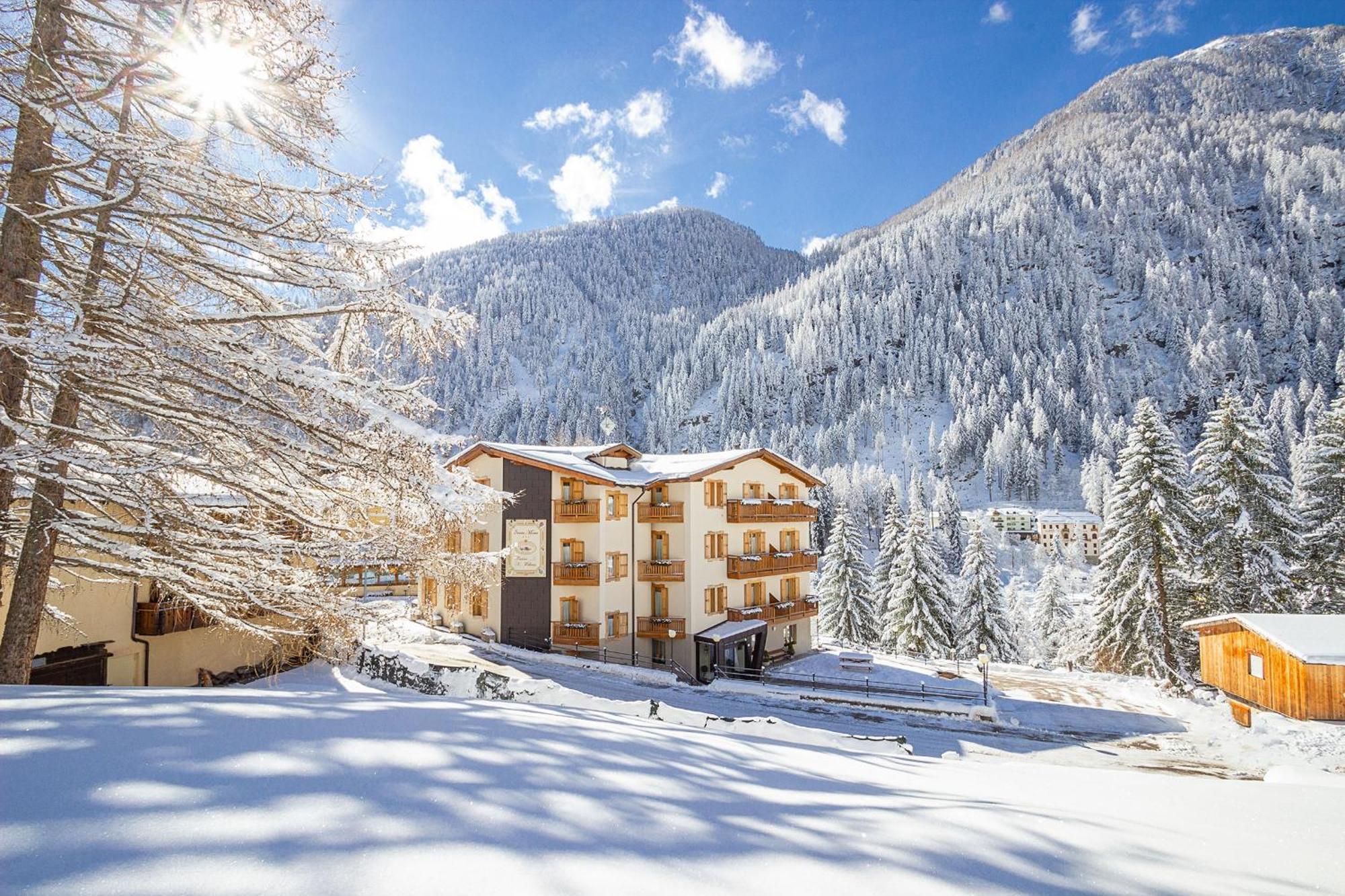 Residence Hotel Santa Maria Piscina E Wellness ペーイオ・フォンティ エクステリア 写真